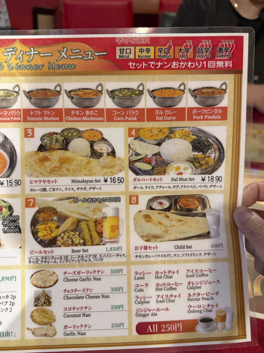スパイスガーデン ポークビンダルー