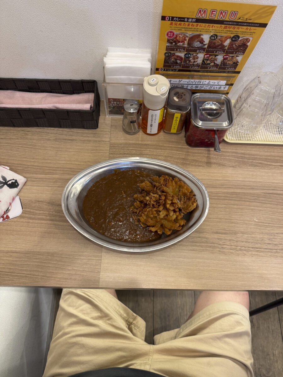 カレーのちから 札幌アピア店 玉ねぎまるごとカレー