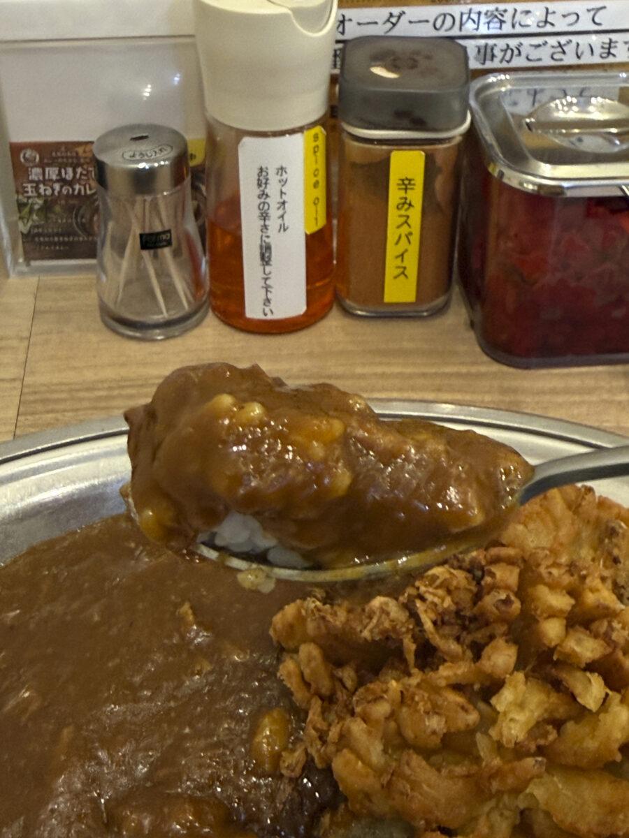 カレーのちから 札幌アピア店 玉ねぎまるごとカレー