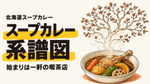 スープカレー系譜図 ― 一杯のスープが街に広がるまで